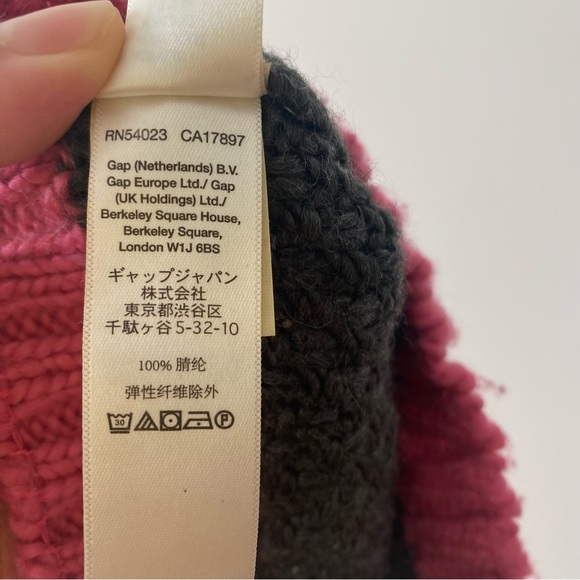 Gap Pink And Grey Hat - Picture 10 of 11